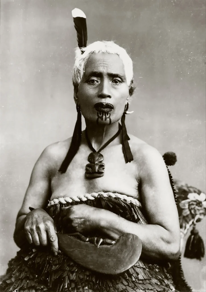 Ritratto di una donna Maori