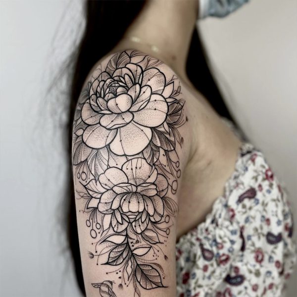 tattoo-peonie-e-fiori